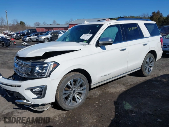 2020 Ford Expedition Platinum with VIN 1FMJU1MT9LEA61353, listed as a IAAI auction lot 41578147 with 26,136 mi miles. Bid and sale history available at carsss.com. Image 18.