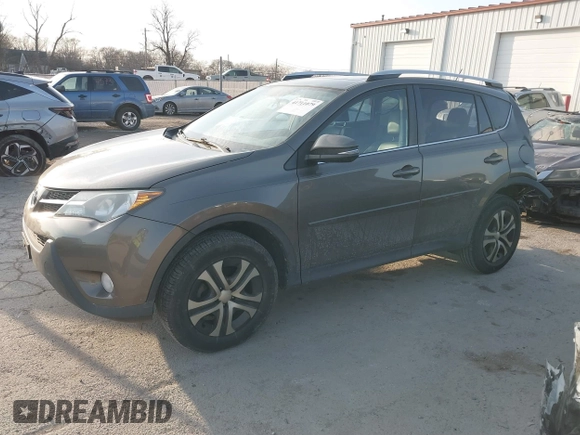 2013 Toyota RAV4 Limited with VIN 2T3DFREV1DW093654, listed as a IAAI auction lot 41711079 with 122,995 mi miles. Bid and sale history available at carsss.com. Image 2.