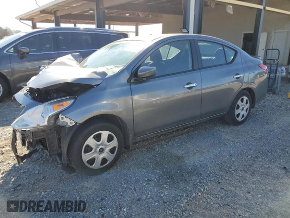 2016 Nissan Versa SV with VIN 3N1CN7AP4GL912326, listed as a Copart auction lot 49400005 with 165,833 mi miles and Salvage Title. Bid and sale history available at carsss.com. Image 1.