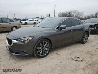 2018 Mazda Mazda6 Touring with VIN JM1GL1VMXJ1303533, listed as a Copart auction lot 44454395 with 51,893 mi miles and Salvage Title. Bid and sale history available at carsss.com. Image 1.