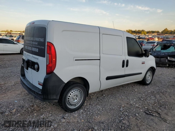 2015 Ram ProMaster City Cargo Tradesman with VIN ZFBERFAT4F6A78560, listed as a Copart auction lot 73198014 with 209,098 mi miles and Salvage Title. Bid and sale history available at carsss.com. Image 3.