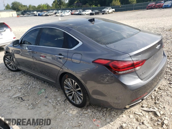 2015 Hyundai Genesis 3.8L with VIN KMHGN4JEXFU063802, listed as a Copart auction lot 68367874 with 103,495 mi miles and Salvage Title. Bid and sale history available at carsss.com. Image 2.