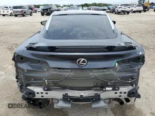 2021 Lexus LC with VIN JTHBP5AY7MA100522, listed as a Copart auction lot 62112054 with 24,094 mi miles and Non Repairable. Bid and sale history available at carsss.com. Image 6.