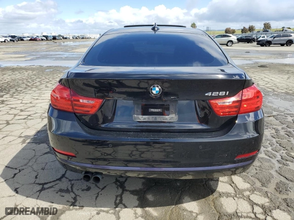 2016 BMW 4 Series 428i with VIN WBA4A9C51GG507160, listed as a Copart auction lot 49510665 with 113,626 mi miles and Salvage Title. Bid and sale history available at carsss.com. Image 6.