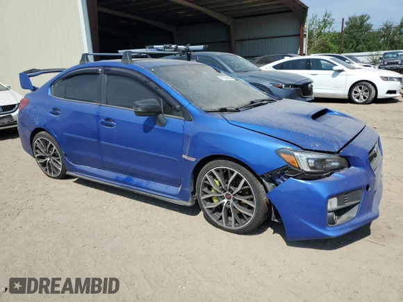 2021 Subaru WRX STI Limited with VIN JF1VA2W64M9816520, listed as a Copart auction lot 71709464 with 39,521 mi miles and Salvage Title. Bid and sale history available at DreamBid. Image 4.