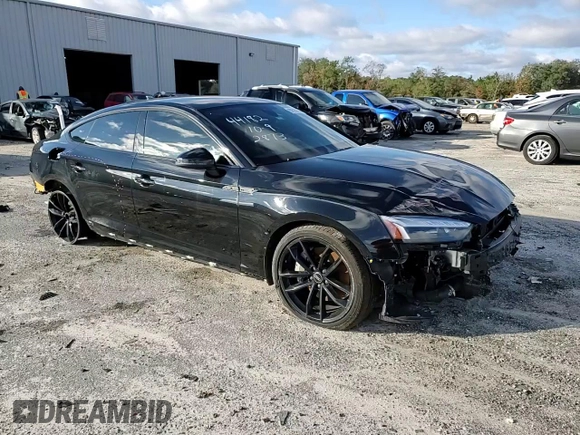 2023 Audi A5 Sportback S line Premium Plus with VIN WAUFACF56PA022873, listed as a Copart auction lot 80595863 with 14,361 mi miles. Bid and sale history available at carsss.com. Image 11.