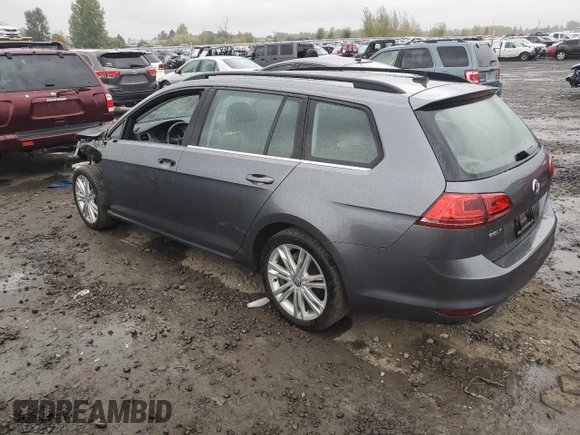 2015 Volkswagen Golf SportWagen TDI SE with VIN 3VWFA7AUXFM506875, listed as a Copart auction lot 73025903 with 120,770 mi miles. Bid and sale history available at carsss.com. Image 2.