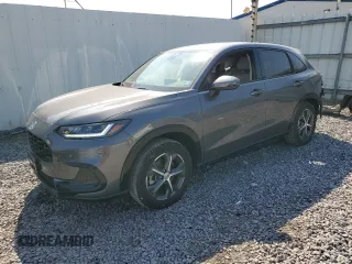 2025 Honda HR-V EX-L z VIN 3CZRZ2H72SM737687, wystawiony jako Copart lot #59185065 z przebiegiem 3 498 mil mil oraz Szkoda całkowita • Salvage title. Historia ofert i sprzedaży dostępna na DreamBid. Obrazek 1.