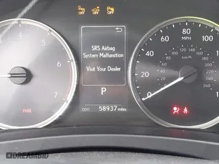 2022 Lexus IS with VIN JTHDA1D23N5121856, listed as a IAAI auction lot 41146026 with 58,937 mi miles. Bid and sale history available at carsss.com. Image 16.