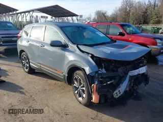 2022 Honda CR-V EX-L with VIN 5J6RT6H82NL042665, listed as a IAAI auction lot 41704595 with 43,721 mi miles and . Bid and sale history available at DreamBid. Image 1.