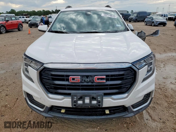 2022 GMC Terrain SLE with VIN 3GKALMEVXNL108812, listed as a Copart auction lot 59714845 with 69,212 mi miles and Salvage title. Bid and sale history available at DreamBid. Image 5.