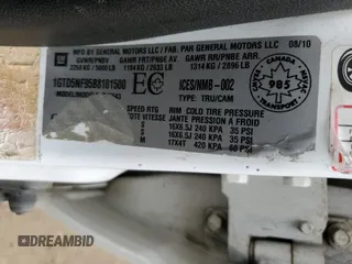 2011 GMC Canyon z VIN 1GTD5NF95B8101500, wystawiony jako Copart lot #84246754 z przebiegiem 130 506 mil mil oraz Szkoda całkowita • Salvage title. Historia ofert i sprzedaży dostępna na DreamBid. Obrazek 12.