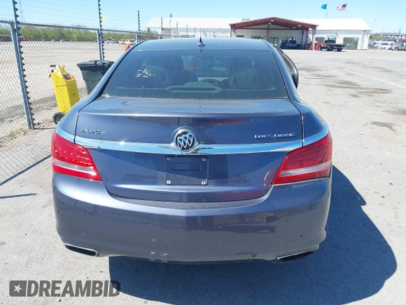 2014 Buick LaCrosse Leather with VIN 1G4GB5G37EF204977, listed as a IAAI auction lot 41844078 with 104,773 mi miles. Bid and sale history available at carsss.com. Image 16.