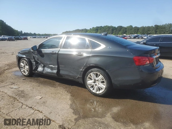 2015 Chevrolet Impala LS with VIN 2G11Z5SL5F9141121, listed as a Copart auction lot 52216495 with 205,317 mi miles and Salvage Title. Bid and sale history available at DreamBid. Image 2.