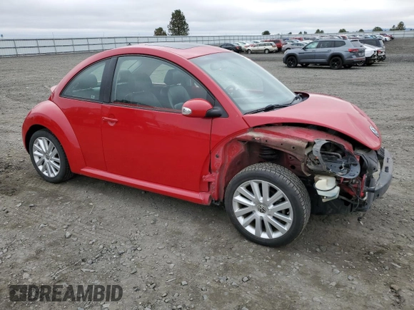 2008 Volkswagen New Beetle Coupe S with VIN 3VWRW31C58M525710, listed as a Copart auction lot 78014914 with 184,458 mi miles and Salvage Title. Bid and sale history available at carsss.com. Image 4.