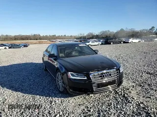 2015 Audi A8 4.0T with VIN WAU32AFD9FN033398, listed as a Copart auction lot 87655925 with 134,712 mi miles and Salvage title. Bid and sale history available at DreamBid. Image 13.
