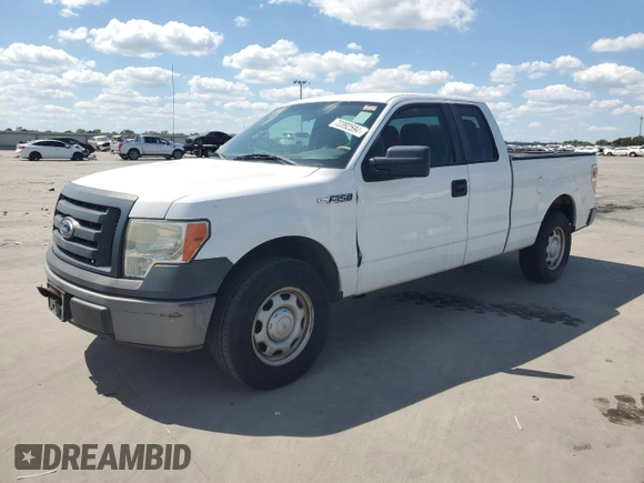 2010 Ford F-150 XL with VIN 1FTEX1CWXAKE28395, listed as a Copart auction lot 72392594 with 151,359 mi miles and Clean title. Bid and sale history available at DreamBid. Image 1.