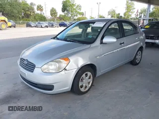 2007 Hyundai Accent GLS with VIN KMHCN46C27U138872, listed as a IAAI auction lot 42144670 with 81,260 mi miles. Bid and sale history available at carsss.com. Image 2.