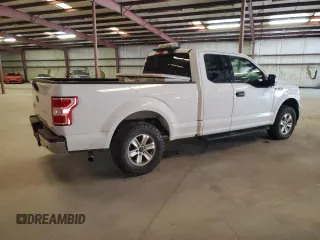 2018 Ford F-150 XL z VIN 1FTEX1EBXJKF62172, wystawiony jako Copart lot #61038035 z przebiegiem 153 069 mil mil oraz Czysty tytuł • Clean title. Historia ofert i sprzedaży dostępna na DreamBid. Obrazek 3.