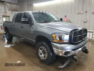 2007 Dodge 2500 Laramie with VIN 3D7KS29C47G750556, listed as a Copart auction lot 49207755 with 146,729 mi miles and Salvage Title. Bid and sale history available at DreamBid. Image 4.