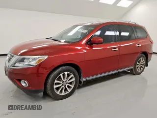 2015 Nissan Pathfinder SV z VIN 5N1AR2MN7FC667100, wystawiony jako Copart lot #56525685 z przebiegiem 161 769 mil mil oraz Czysty tytuł • Clean title. Historia ofert i sprzedaży dostępna na DreamBid. Obrazek 1.