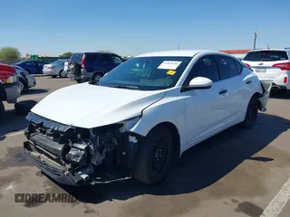 2024 Nissan Sentra S z VIN 3N1AB8BV5RY226580, wystawiony jako IAAI lot #41865600 z przebiegiem 13 160 mil mil oraz . Historia ofert i sprzedaży dostępna na DreamBid. Obrazek 2.