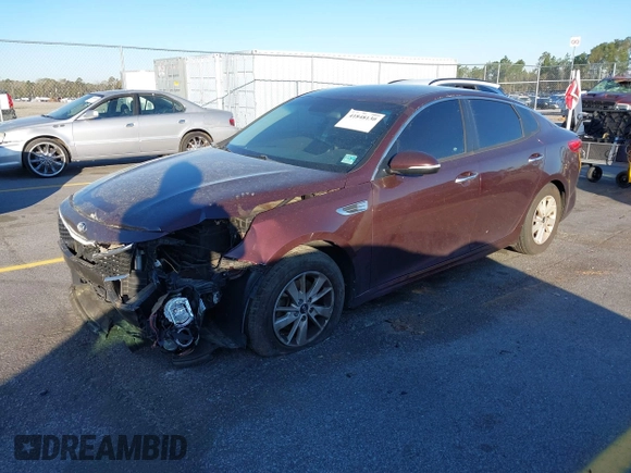 2018 Kia Optima LX with VIN 5XXGT4L34JG187455, listed as a IAAI auction lot 41848130 with 137,250 mi miles and . Bid and sale history available at DreamBid. Image 17.