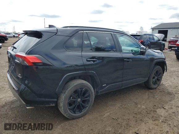 2022 Toyota RAV4 Hybrid SE с VIN 4T3T6RFV3NU073675, выставлен на аукционе Copart как лот 55267715 с пробегом 34 374 миль миль и Списание • Salvage title. История ставок и продаж доступна на DreamBid. Изображение 3.
