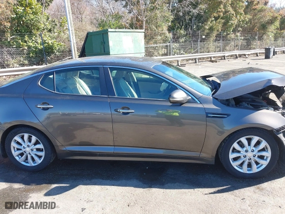 2014 Kia Optima EX with VIN 5XXGN4A78EG320367, listed as a IAAI auction lot 41858824 with 216,987 mi miles. Bid and sale history available at carsss.com. Image 13.