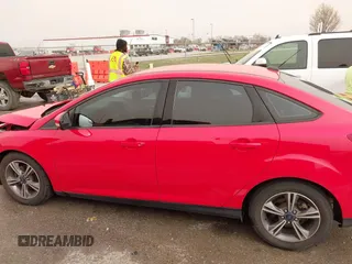 2017 Ford Focus SE with VIN 1FADP3FE8HL328221, listed as a IAAI auction lot 41813348 with 76,400 mi miles and . Bid and sale history available at carsss.com. Image 14.