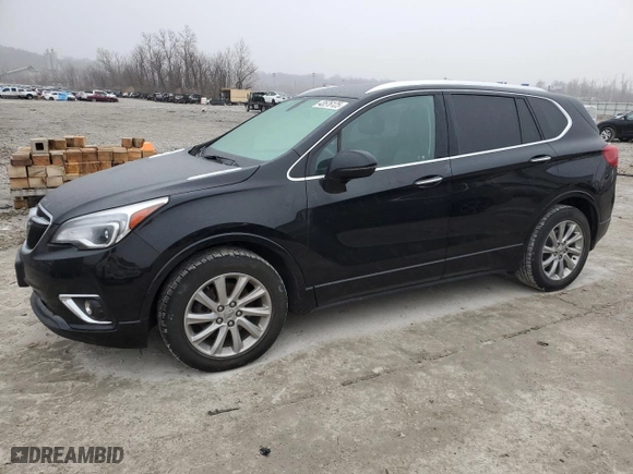 2020 Buick Envision Essence with VIN LRBFXCSA2LD208812, listed as a Copart auction lot 43576125 with 145,324 mi miles and Salvage Title. Bid and sale history available at carsss.com. Image 1.