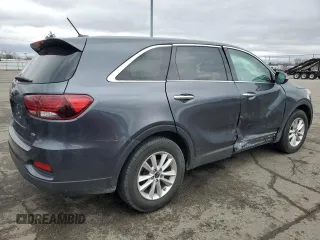 2020 Kia Sorento LX with VIN 5XYPG4A34LG646456, listed as a Copart auction lot 50023665 with 93,494 mi miles and Salvage Title. Bid and sale history available at carsss.com. Image 3.