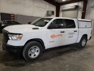 2022 Ram 1500 Tradesman with VIN 1C6RRFGG3NN438466, listed as a Copart auction lot 72006314 with 60,511 mi miles and Salvage title. Bid and sale history available at DreamBid. Image 1.