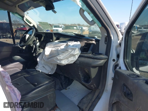 2022 Ford Transit Cargo with VIN 1FTYE1YG3NKA77243, listed as a IAAI auction lot 41231977 with 55,300 mi miles and . Bid and sale history available at DreamBid. Image 5.