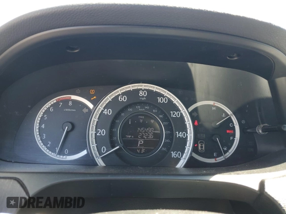 2013 Honda Accord Sdn EX-L with VIN 1HGCR2F85DA087665, listed as a Copart auction lot 48190605 with 145,498 mi miles and Salvage Title. Bid and sale history available at carsss.com. Image 9.