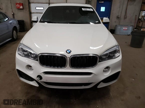 2016 BMW X6 xDrive35i with VIN 5UXKU2C55G0N83870, listed as a Copart auction lot 46881173 with 79,182 mi miles. Bid and sale history available at carsss.com. Image 5.