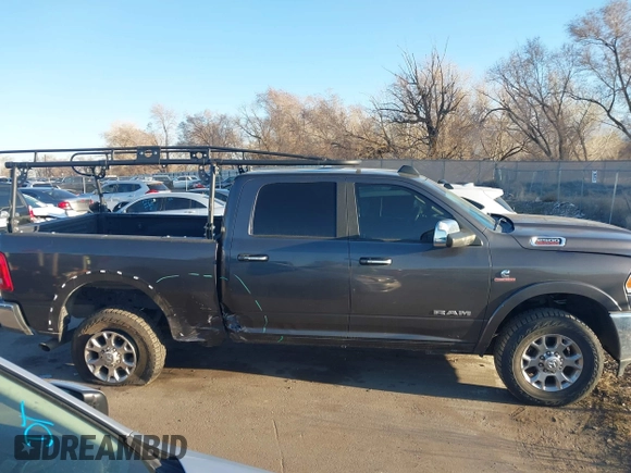2022 Ram 2500 Laramie with VIN 3C6UR5FL5NG203501, listed as a IAAI auction lot 41763767 with 75,715 mi miles and . Bid and sale history available at DreamBid. Image 14.