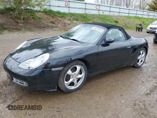 2001 Porsche Boxster z VIN WP0CA29801U626429, wystawiony jako Copart lot #55970995 z przebiegiem 45 515 mil mil oraz Szkoda całkowita • Salvage title. Historia ofert i sprzedaży dostępna na DreamBid. Obrazek 1.