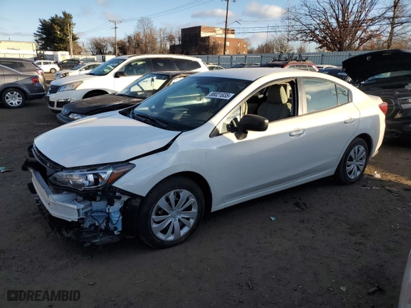2023 Subaru Impreza with VIN 4S3GKAB67P3606338, listed as a Copart auction lot 88021835 with 1,392 mi miles and Salvage Title. Bid and sale history available at carsss.com. Image 1.
