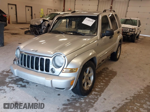 2007 Jeep Liberty Limited with VIN 1J4GL58K17W561947, listed as a IAAI auction lot 41480438 with 150,177 mi miles. Bid and sale history available at carsss.com. Image 17.