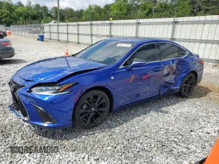 2022 Lexus ES 300h F Sport with VIN 58AGA1C11NU012393, listed as a Copart auction lot 56214745 with 31,764 mi miles and Salvage title. Bid and sale history available at DreamBid. Image 1.