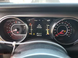2020 Jeep Gladiator Rubicon z VIN 1C6JJTBG8LL155550, wystawiony jako Copart lot #53462305 z przebiegiem 34 276 mil mil oraz Szkoda całkowita • Salvage title. Historia ofert i sprzedaży dostępna na DreamBid. Obrazek 9.
