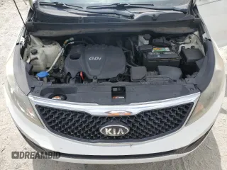 2016 Kia Sportage LX with VIN KNDPB3AC2G7871857, listed as a Copart auction lot 51320345 with 155,057 mi miles and Salvage Title. Bid and sale history available at carsss.com. Image 12.