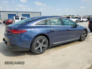 2022 Mercedes-Benz EQS 580 z VIN W1KCG4EB8NA021793, wystawiony jako Copart lot #52857235 z przebiegiem 45 609 mil mil oraz Szkody całkowita. Historia ofert i sprzedaży dostępna na DreamBid. Obrazek 3.
