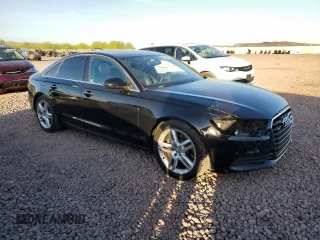 2015 Audi A6 Premium Plus with VIN WAUGFAFC3FN043521, listed as a Copart auction lot 60538745 with 82,135 mi miles and Salvage title. Bid and sale history available at DreamBid. Image 4.