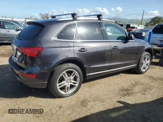 2014 Audi Q5 Premium Plus with VIN WA1LFAFP0EA105784, listed as a Copart auction lot 51862495 with 171,596 mi miles and Salvage title. Bid and sale history available at DreamBid. Image 3.