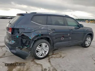 2019 Volkswagen Atlas SE with VIN 1V2UR2CA5KC604781, listed as a Copart auction lot 52719095 with 166,146 mi miles and Salvage title. Bid and sale history available at DreamBid. Image 3.