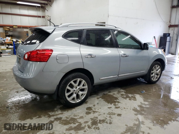 2012 Nissan Rogue S with VIN JN8AS5MV7CW353911, listed as a Copart auction lot 51805615 with 149,817 mi miles and Salvage Title. Bid and sale history available at DreamBid. Image 3.