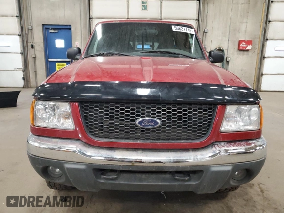 2001 Ford Ranger XL Fleet with VIN 1FTZR15EX1PA99295, listed as a Copart auction lot 50821715 with 191,850 mi miles and Clean Title. Bid and sale history available at DreamBid. Image 5.