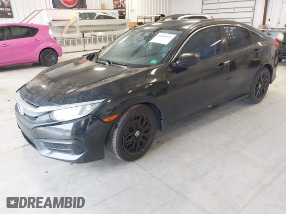 2016 Honda Civic Sedan LX with VIN 19XFC2F59GE017820, listed as a IAAI auction lot 41406871 with 126,376 mi miles. Bid and sale history available at carsss.com. Image 17.
